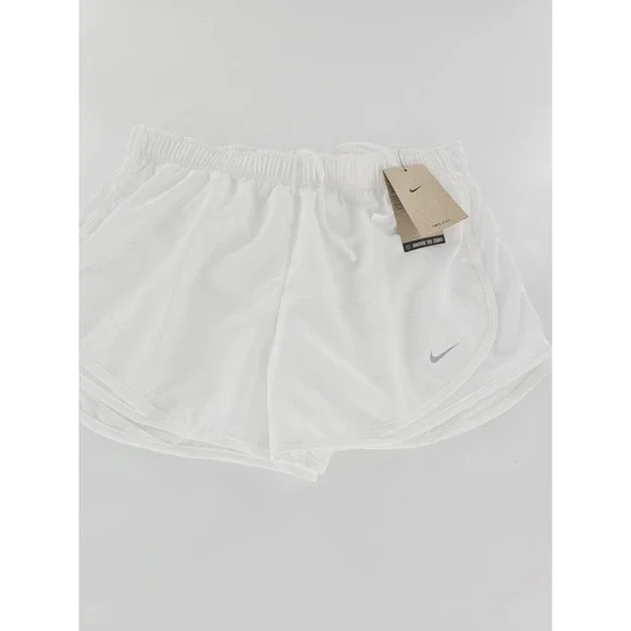 Nike Dri-FIT Running Shorts Women's XL White 3" Inseam 831558 NWT New - Picture 4 of 7